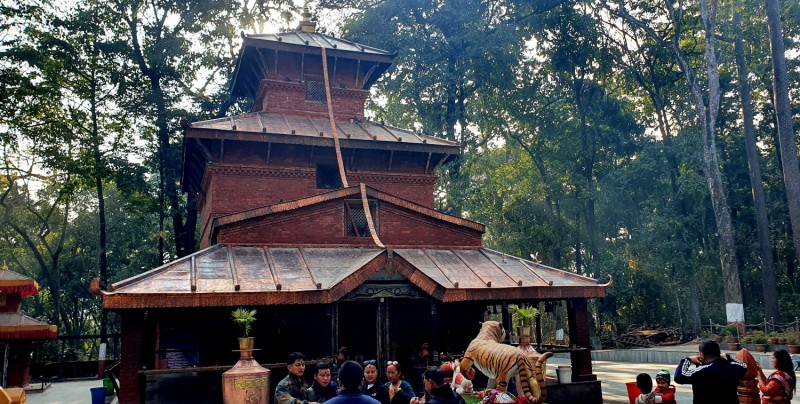 कालिका मन्दिर परिसरमा आजदेखि चैतेदसैँ मेला